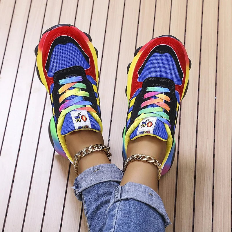 Francesca | Lebendige Orthopädische Sneakers - Komfortable und Stilvolle Damen Sneakers