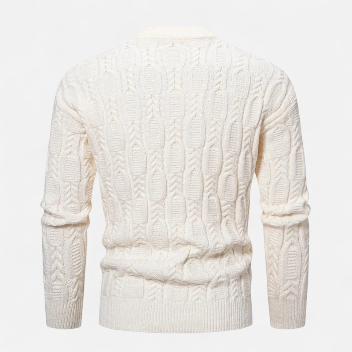 Herren Strickpullover Crewneck | Klassischer Feinstrick für stilvollen Komfort