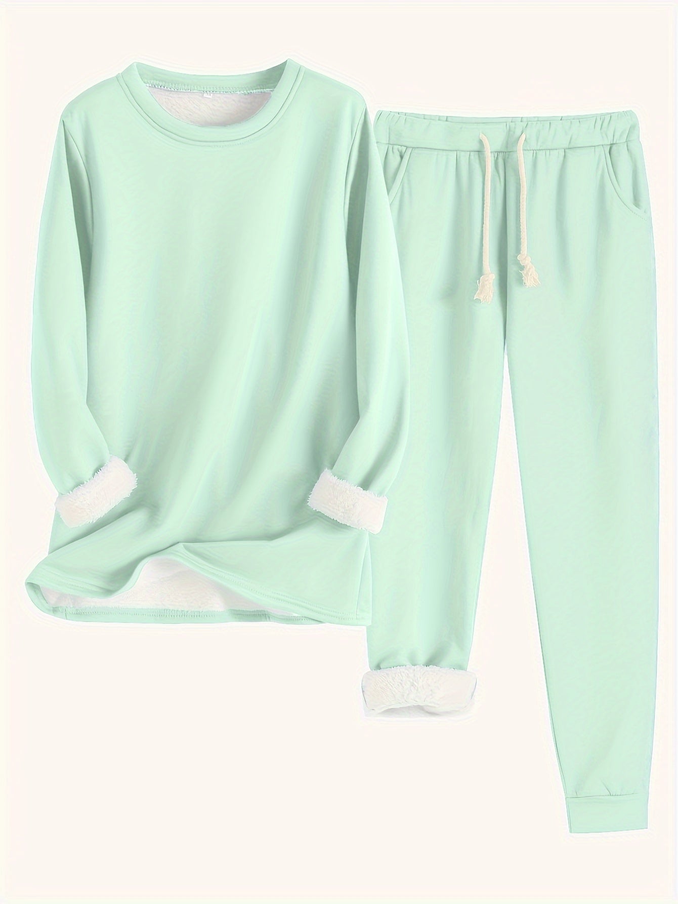 Cozy Damen Lounge-Set | Kuscheliges Fleecefutter für maximalen Komfort