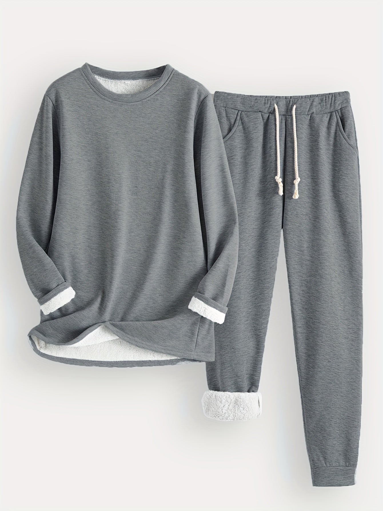 Cozy Damen Lounge-Set | Kuscheliges Fleecefutter für maximalen Komfort