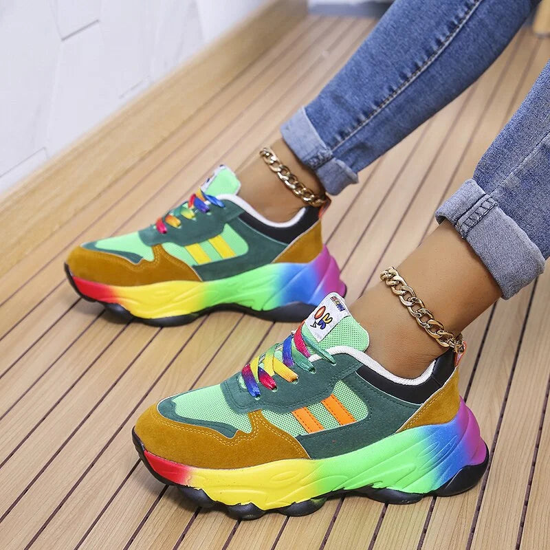 Francesca | Lebendige Orthopädische Sneakers - Komfortable und Stilvolle Damen Sneakers