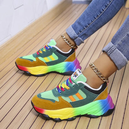 Francesca | Lebendige Orthopädische Sneakers - Komfortable und Stilvolle Damen Sneakers