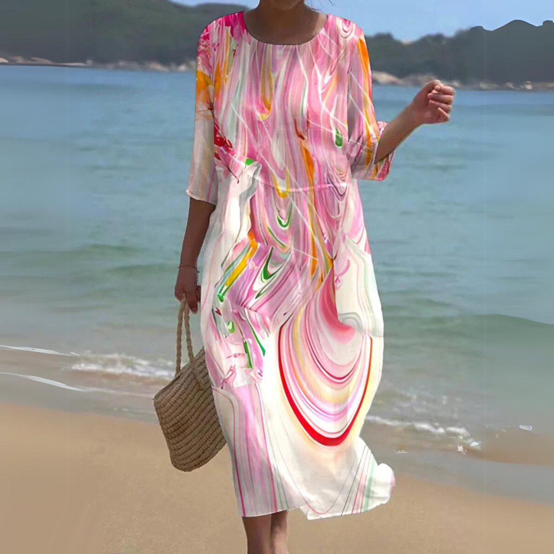 Damen Midi-Kleid – Elegant, Vielseitig & Zeitlos