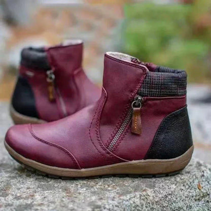 Damen Stiefelette mit Reißverschluss – Komfortabel, Stylisch & Perfekt für Alltag & City