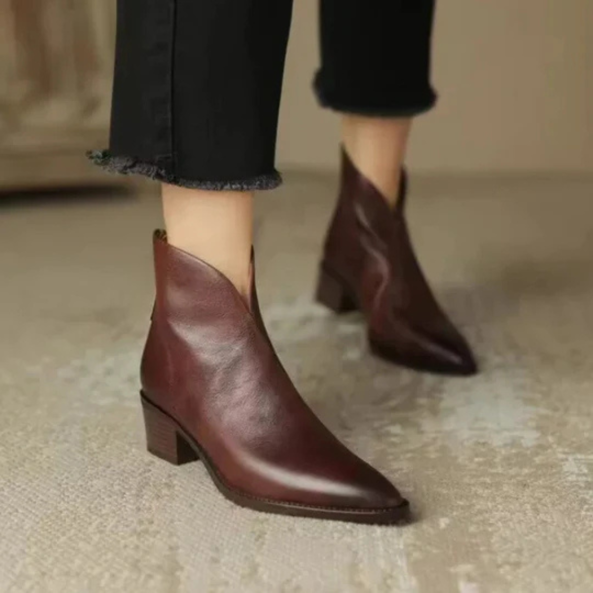 Klassische Damenstiefeletten mit Blockabsatz | Stilvoll & Komfortabel