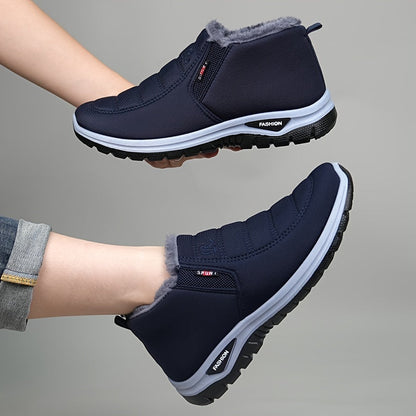 Caelen | Herren Winter-Slip-On Schuhe mit Warmfutter & elastischen Seitenteilen