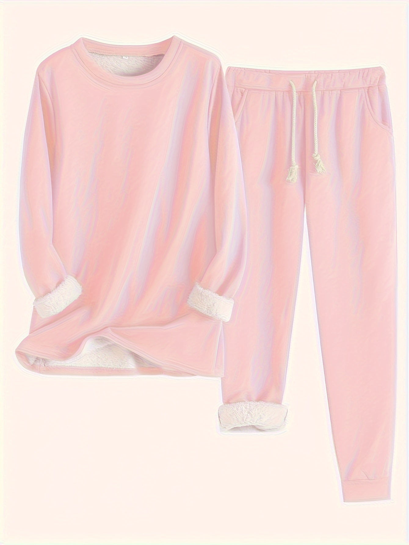 Cozy Damen Lounge-Set | Kuscheliges Fleecefutter für maximalen Komfort