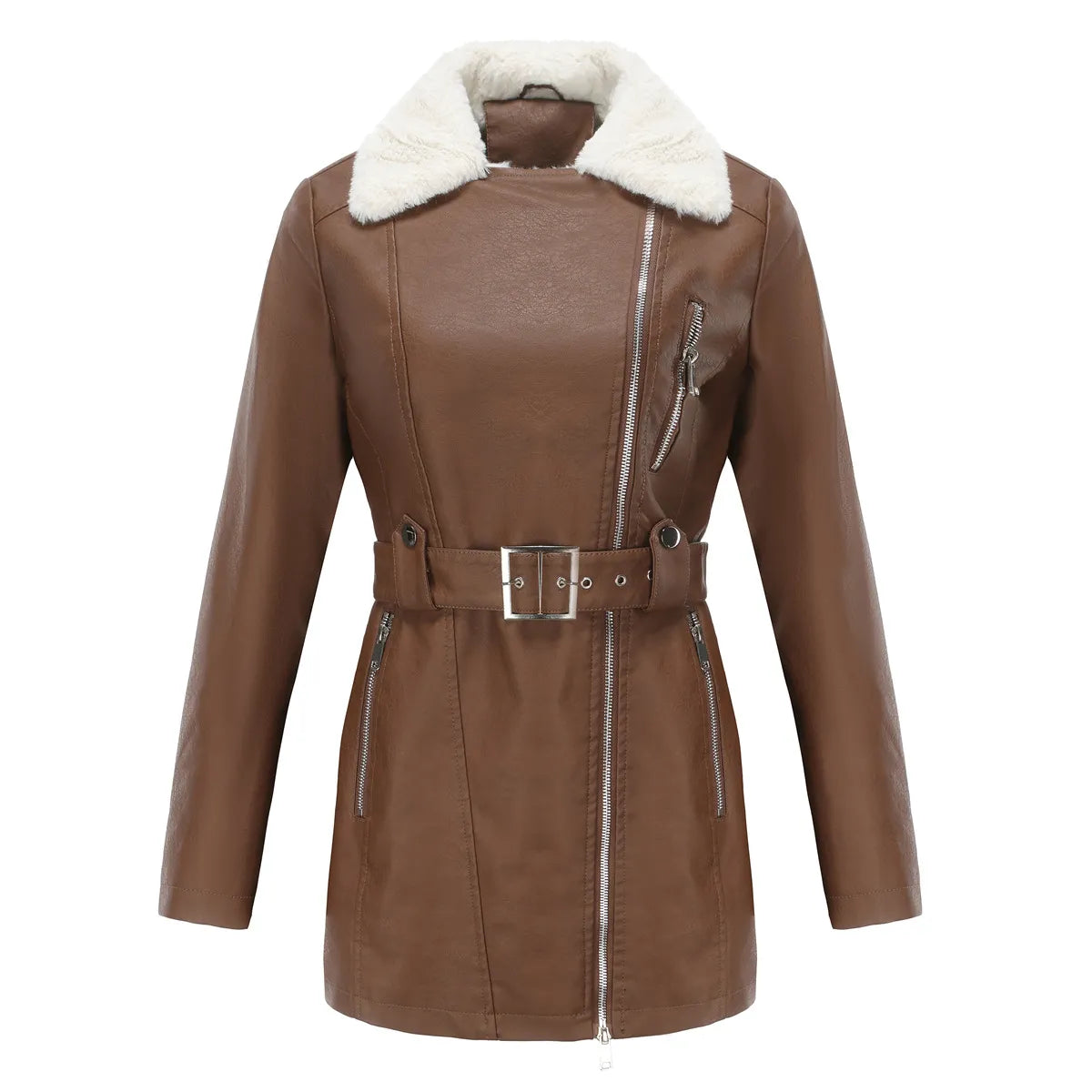Damen-Winterjacke mit Fleece-Futter | Stilvoller Schutz vor der Kälte