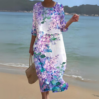Damen Midi-Kleid – Elegant, Vielseitig & Zeitlos