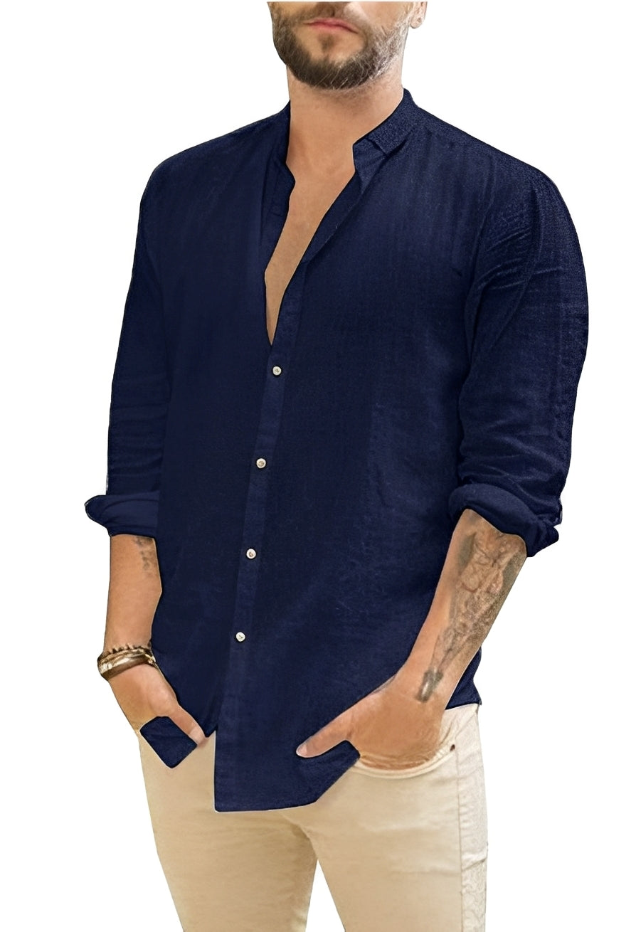 Herren Hemd – Klassisches Hemd mit Knopfleiste für stilvolle Alltagslooks