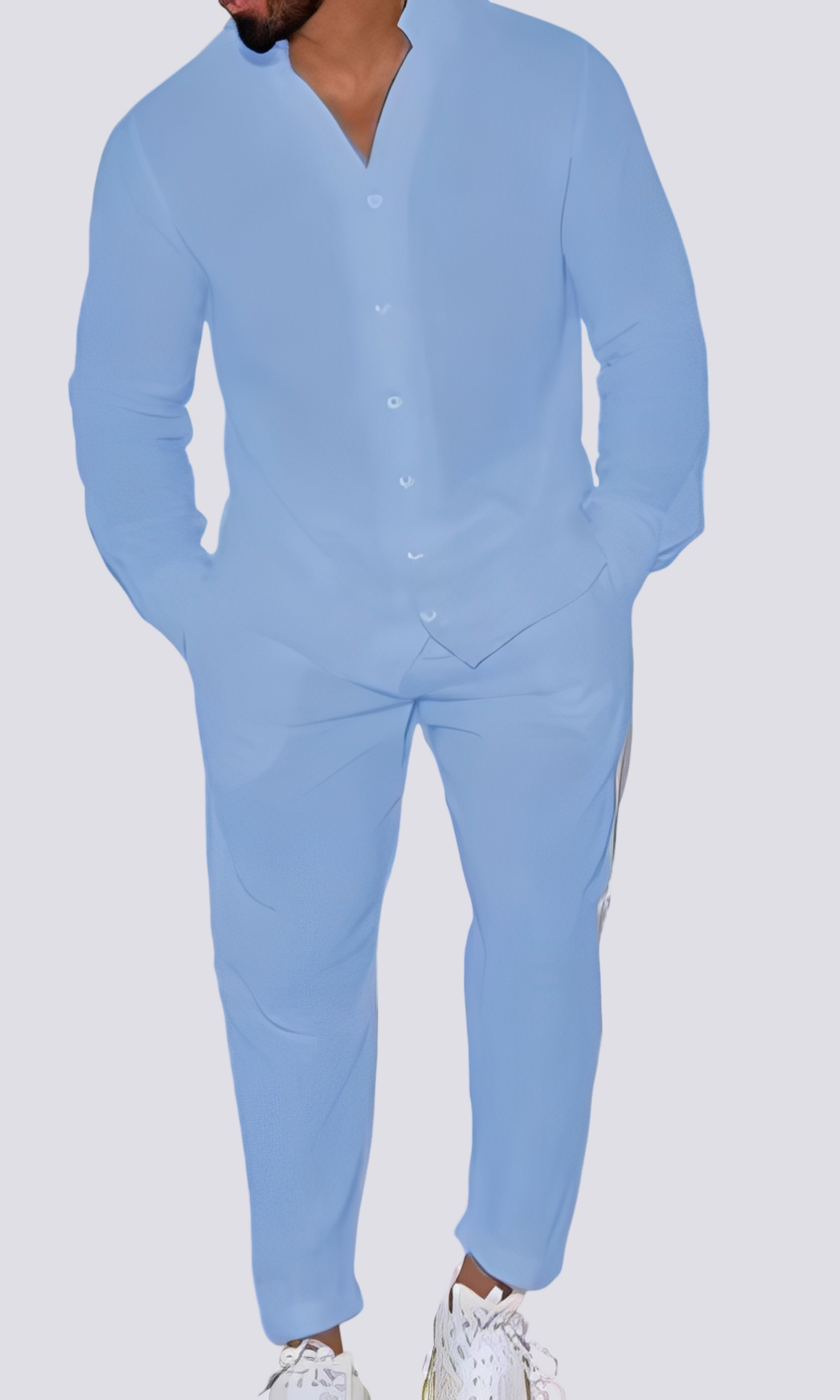 Herren Zweiteiliges Lounge-Set – Komfortables Freizeitset für Zuhause, Alltag und entspannte Outfits