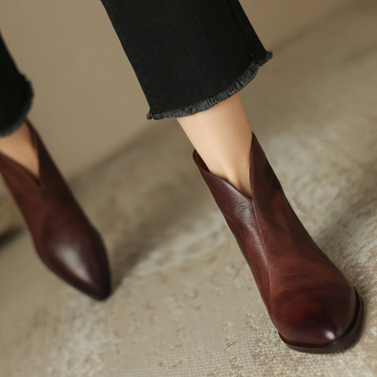 Klassische Damenstiefeletten mit Blockabsatz | Stilvoll & Komfortabel