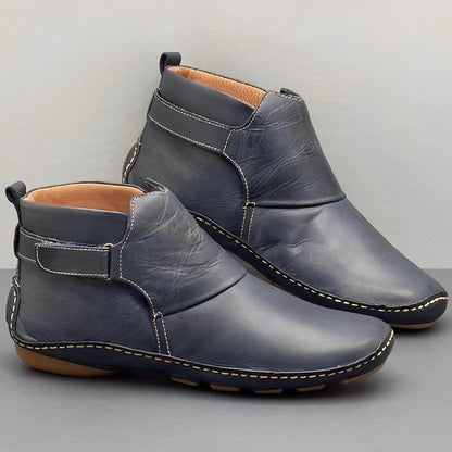 Ingrid | Lässige Ankle Zip Stiefel