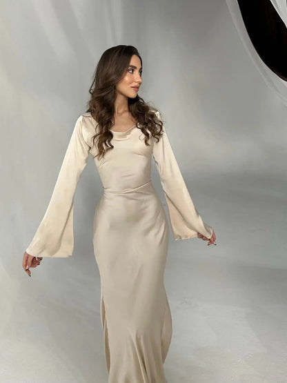 Elegantes Damen Maxikleid | Figurbetont & luxuriös für besondere Anlässe
