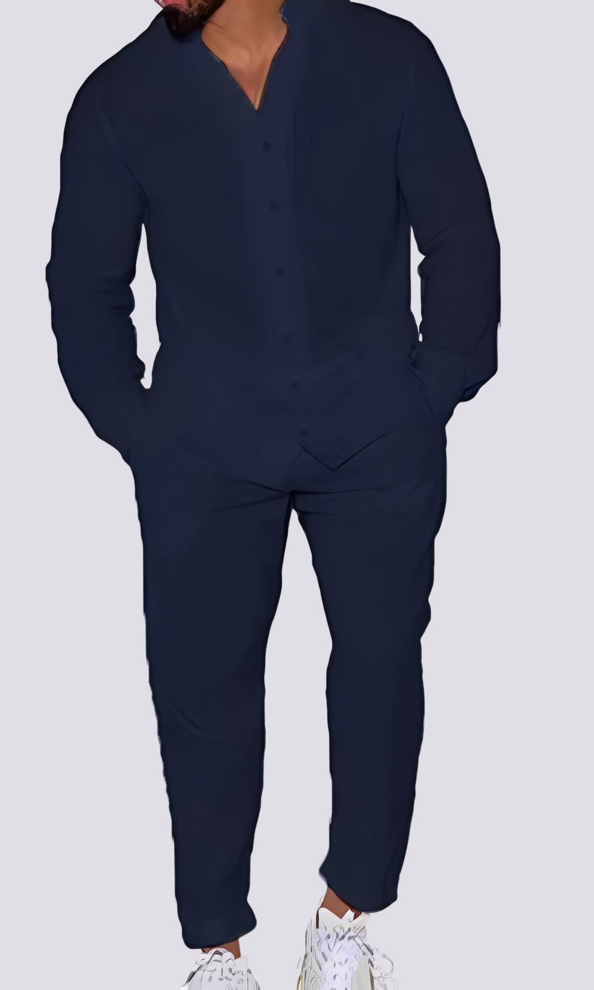 Herren Zweiteiliges Lounge-Set – Komfortables Freizeitset für Zuhause, Alltag und entspannte Outfits