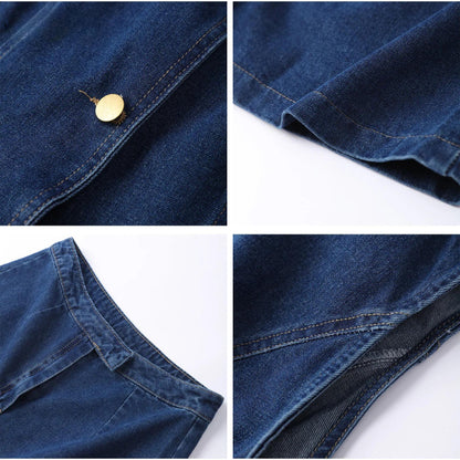 Alyssa | Zweiteiliges Denim-Set