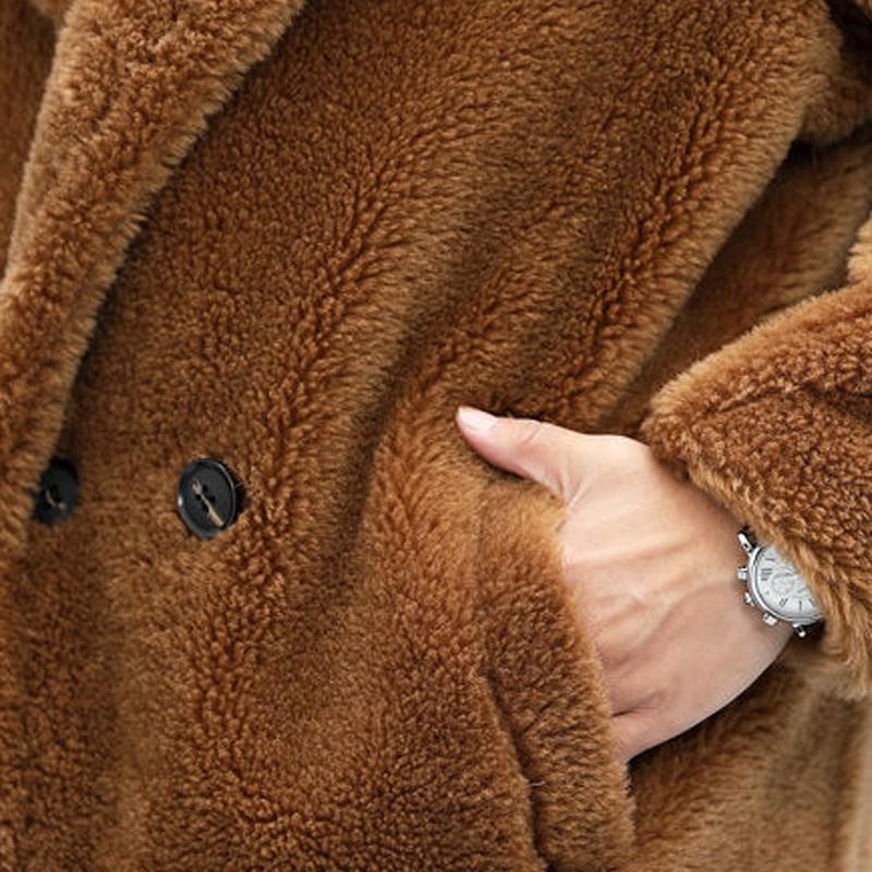 Eleganter Herren Teddy-Mantel – Kuschelig Warm & Stilvoll Urban