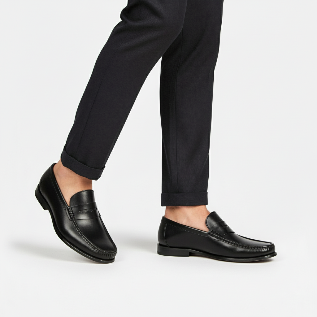 Herren Leder-Penny Loafers | Eleganz, Komfort & Vielseitiger Stil