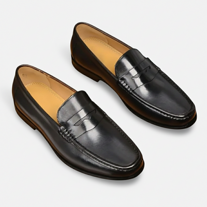 Herren Leder-Penny Loafers | Eleganz, Komfort & Vielseitiger Stil