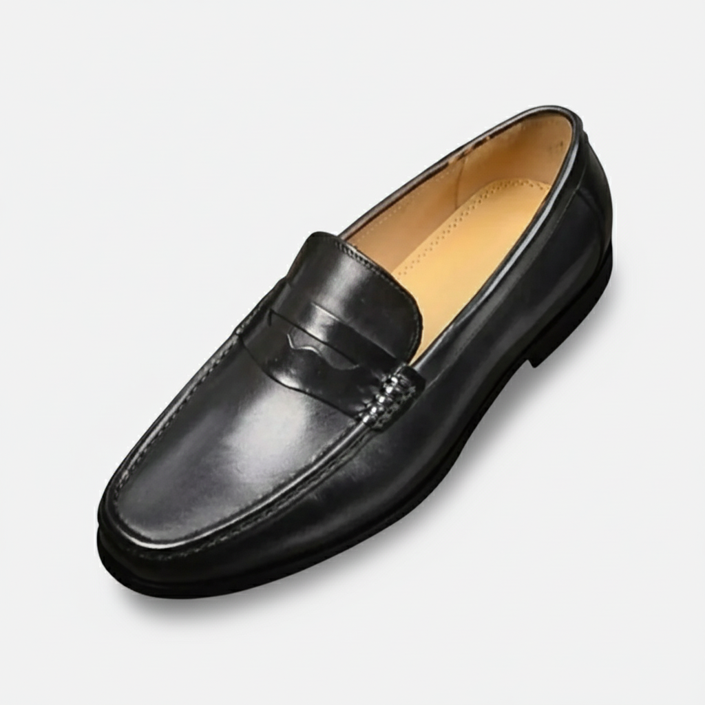 Herren Leder-Penny Loafers | Eleganz, Komfort & Vielseitiger Stil