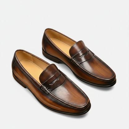 Herren Leder-Penny Loafers | Eleganz, Komfort & Vielseitiger Stil