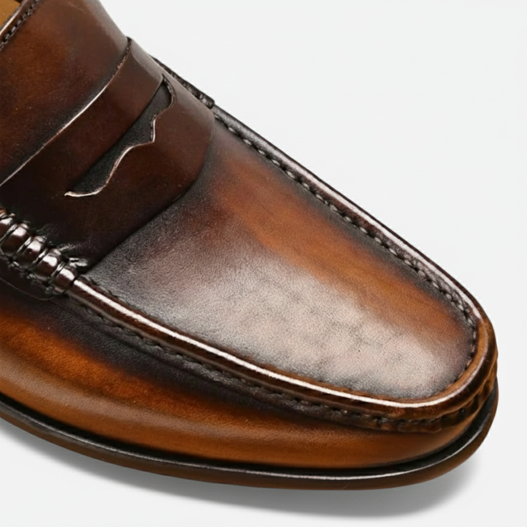 Herren Leder-Penny Loafers | Eleganz, Komfort & Vielseitiger Stil