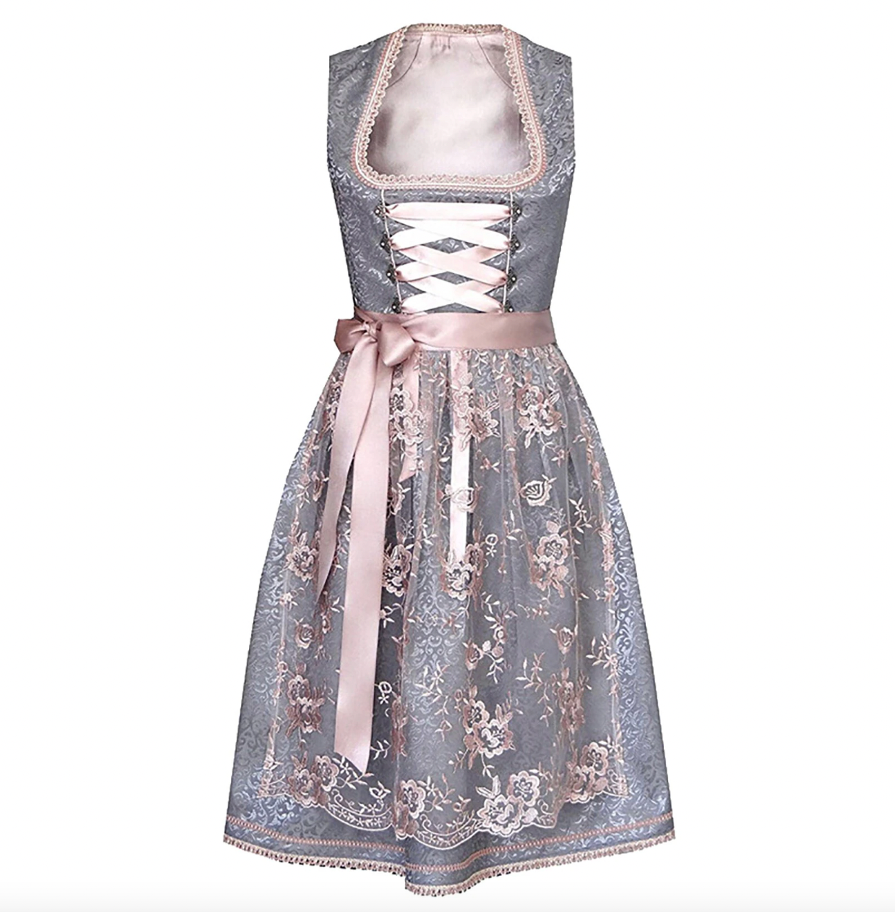 Dirndl Damen Tracht mit Schürze | Perfekt für Oktoberfest & Festliche Anlässe