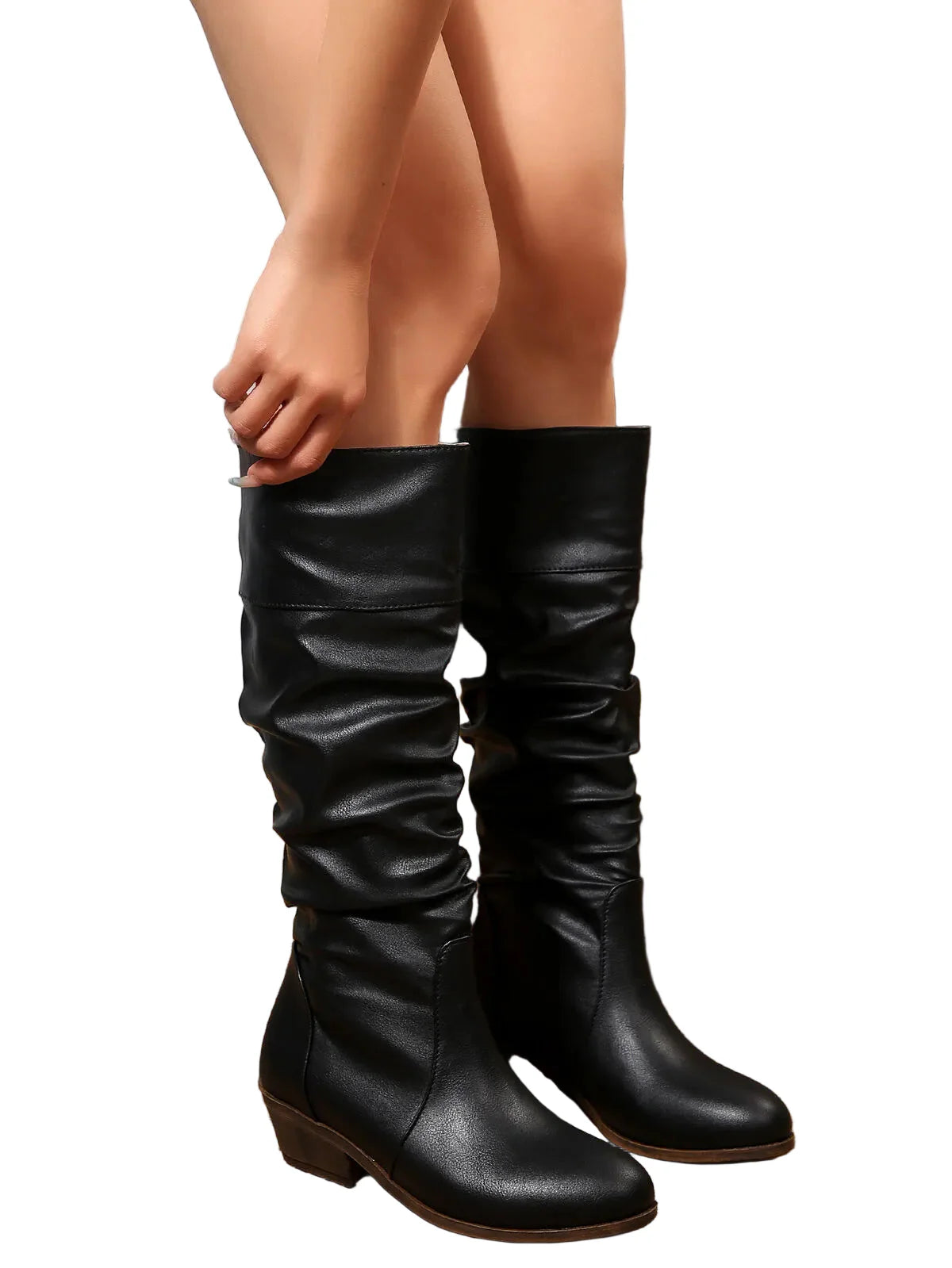 Blockabsatz Stiefel Damen | Mid-Calf – Stylisch & Bequem
