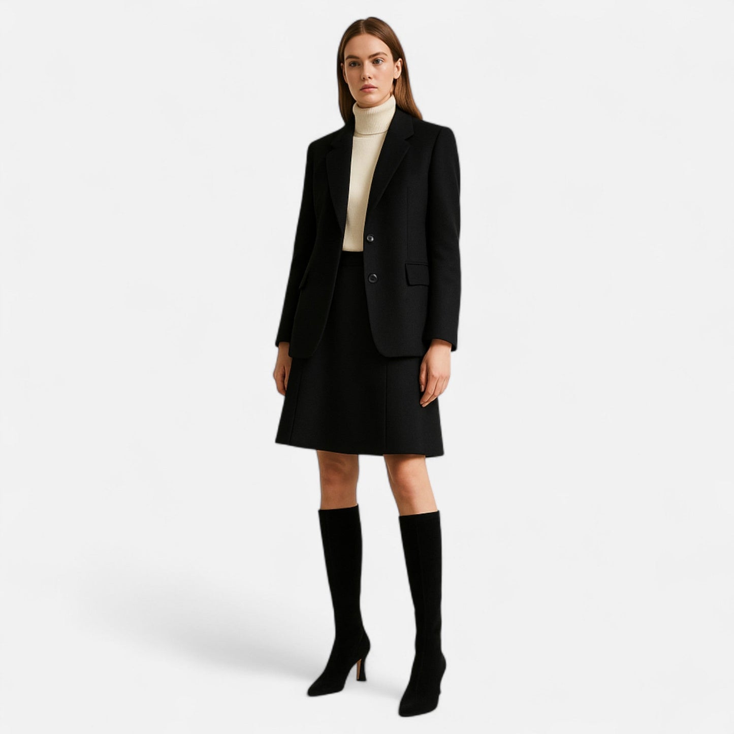Overknee-Stiefel aus Wildleder mit hohem Absatz | Eleganz für jeden Schritt