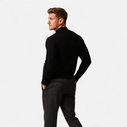 Herren Strickpullover Crewneck | Klassischer Feinstrick für stilvollen Komfort