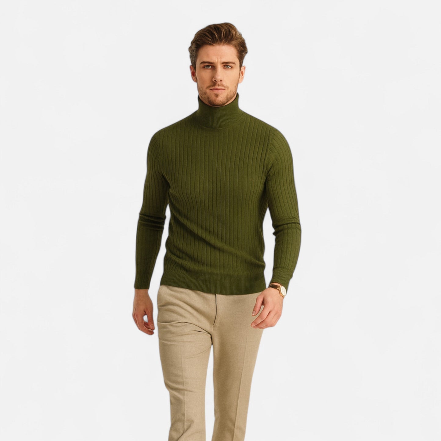 Herren Rollkragenpullover | Hochgeschlossen, Warm & Stilvoll für den Winter