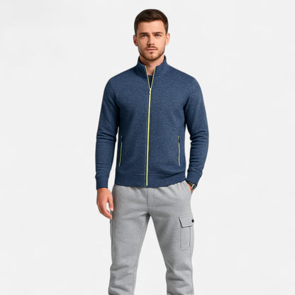 Herren Zip-Cardigan | Klassisch, Warm & Vielseitig für Herbst und Winter