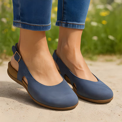 Damen Sandalen – Komfortsandalen mit ergonomischer Sohle & verstellbaren Riemen