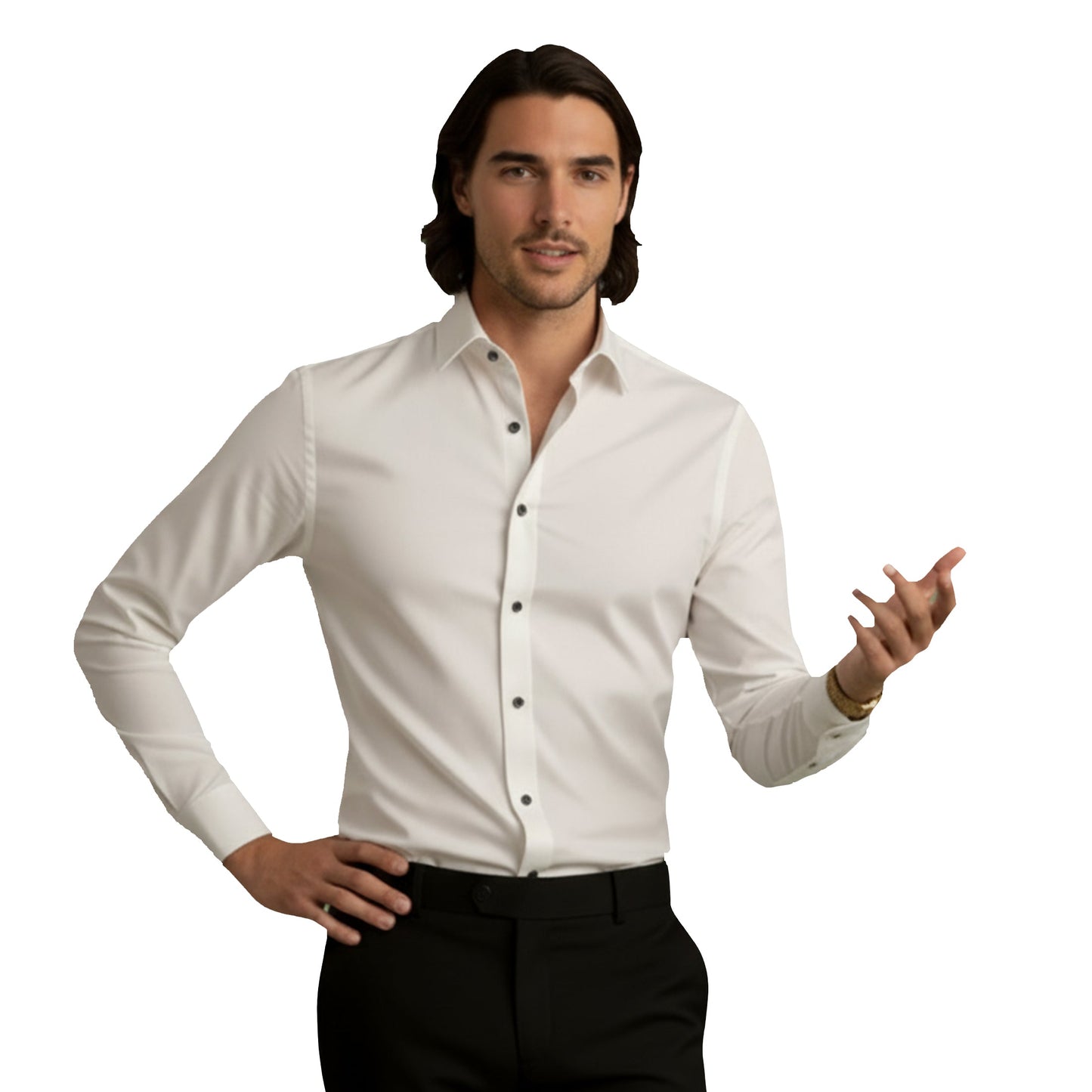 Herren Slim-Fit Hemd | Moderne Silhouette und Komfort