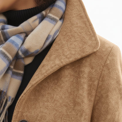 Damen Wollmantel – Zeitloser Wintermantel