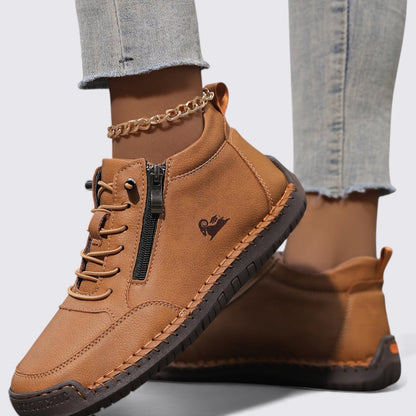 Knöchelhohe Damen Schuhe mit Reißverschluss – Komfortabel, Modern & Alltagstauglich