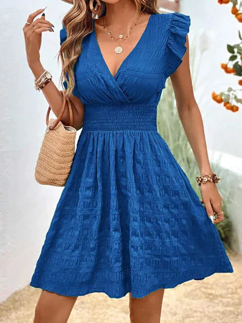Lore | Stylisches Ärmelloses Minikleid