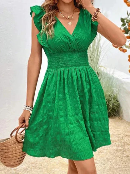 Lore | Stylisches Ärmelloses Minikleid