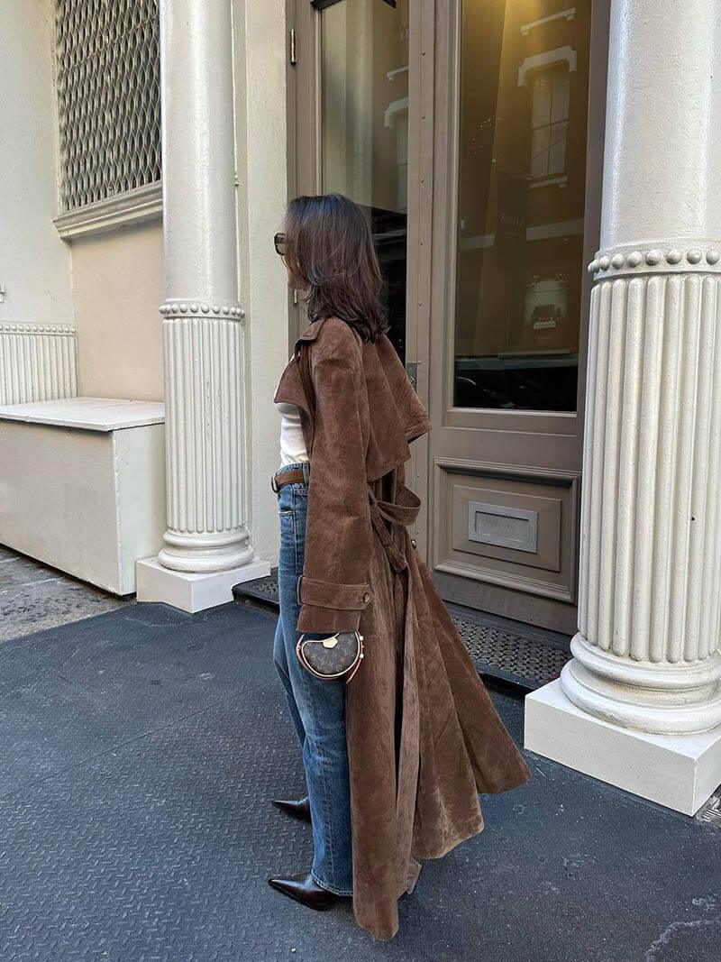 Eleganter Damenmantel mit Taillierter Silhouette | Stilvoll & Komfortabel