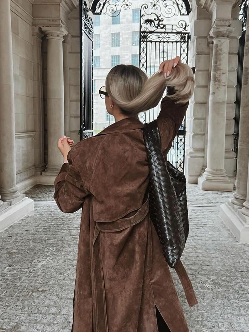 Eleganter Damenmantel mit Taillierter Silhouette | Stilvoll & Komfortabel