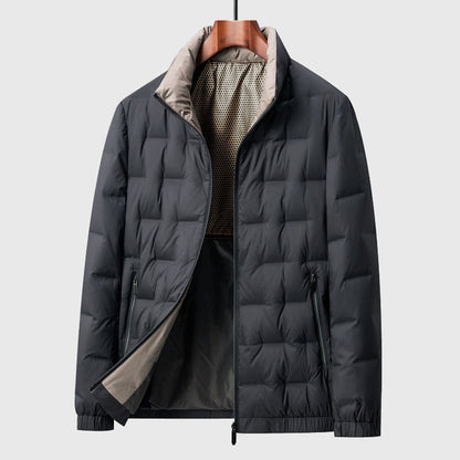 Leichte Gesteppte Herren Steppjacke mit Stehkragen – Warm, Mobil & Urban