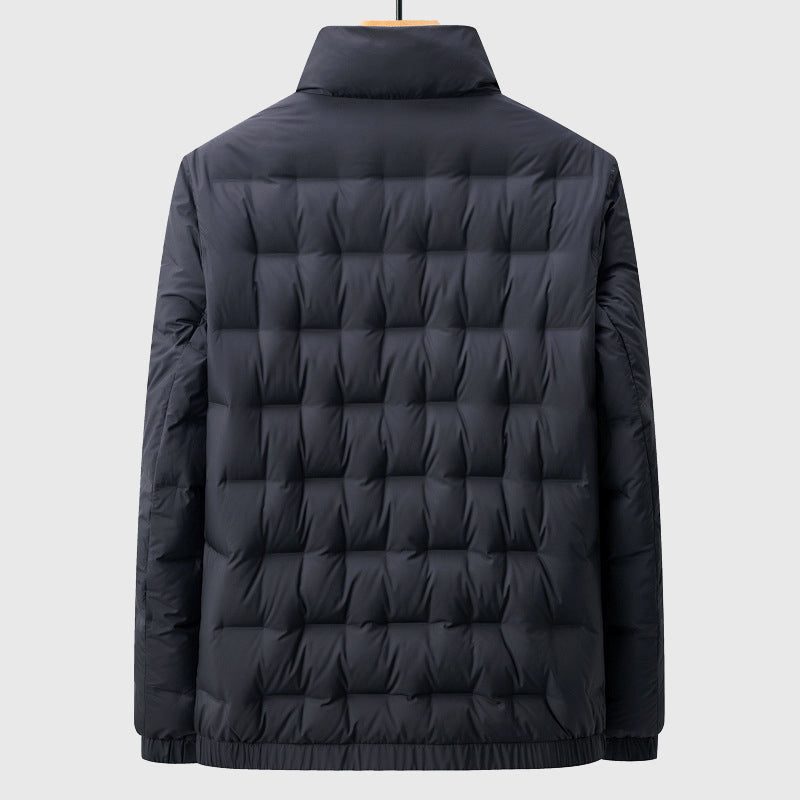 Leichte Gesteppte Herren Steppjacke mit Stehkragen – Warm, Mobil & Urban