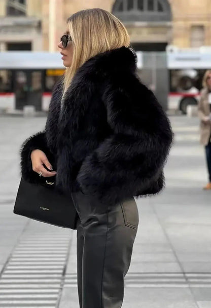 Oversize-Felljacke Damen | Kuschelig, stylisch und vielseitig kombinierbar