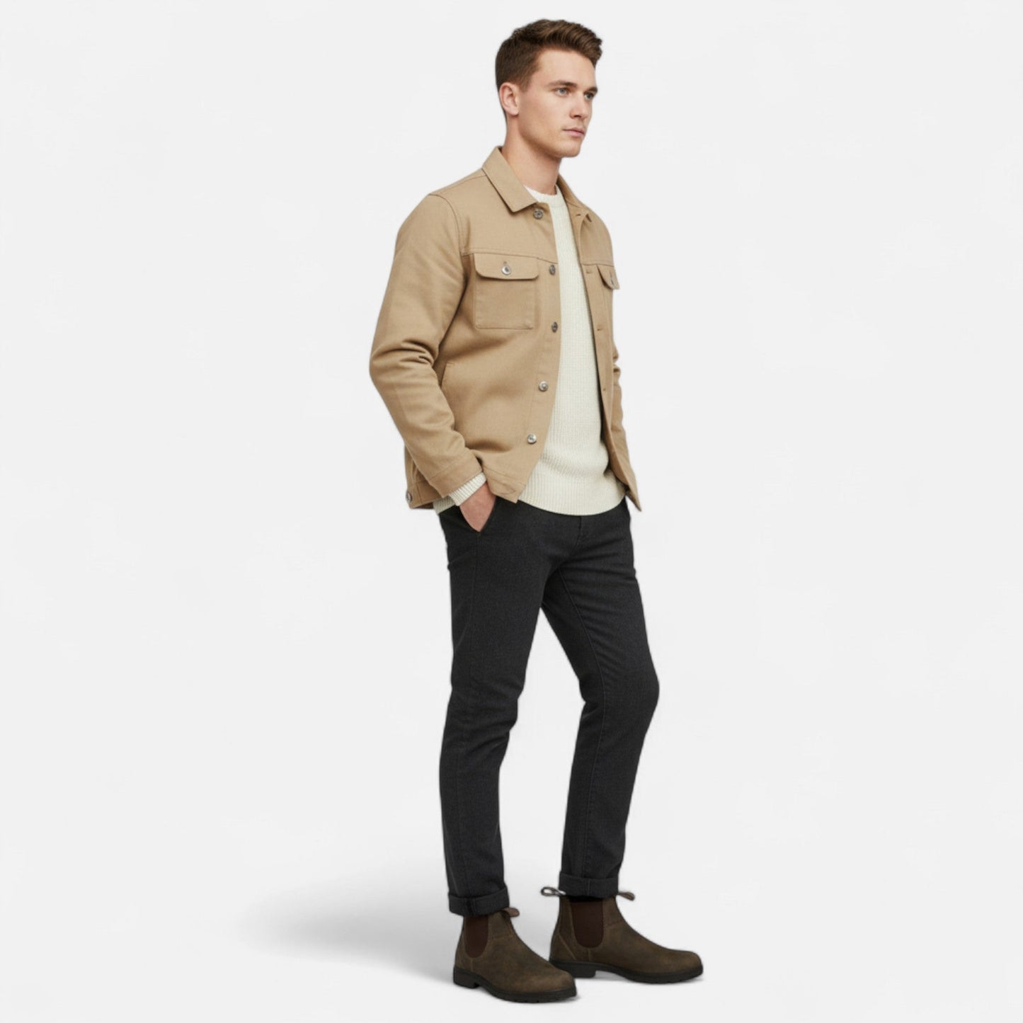 Herren Heritage Leder Chelsea Boots | Klassische Eleganz mit zeitlosem Charme
