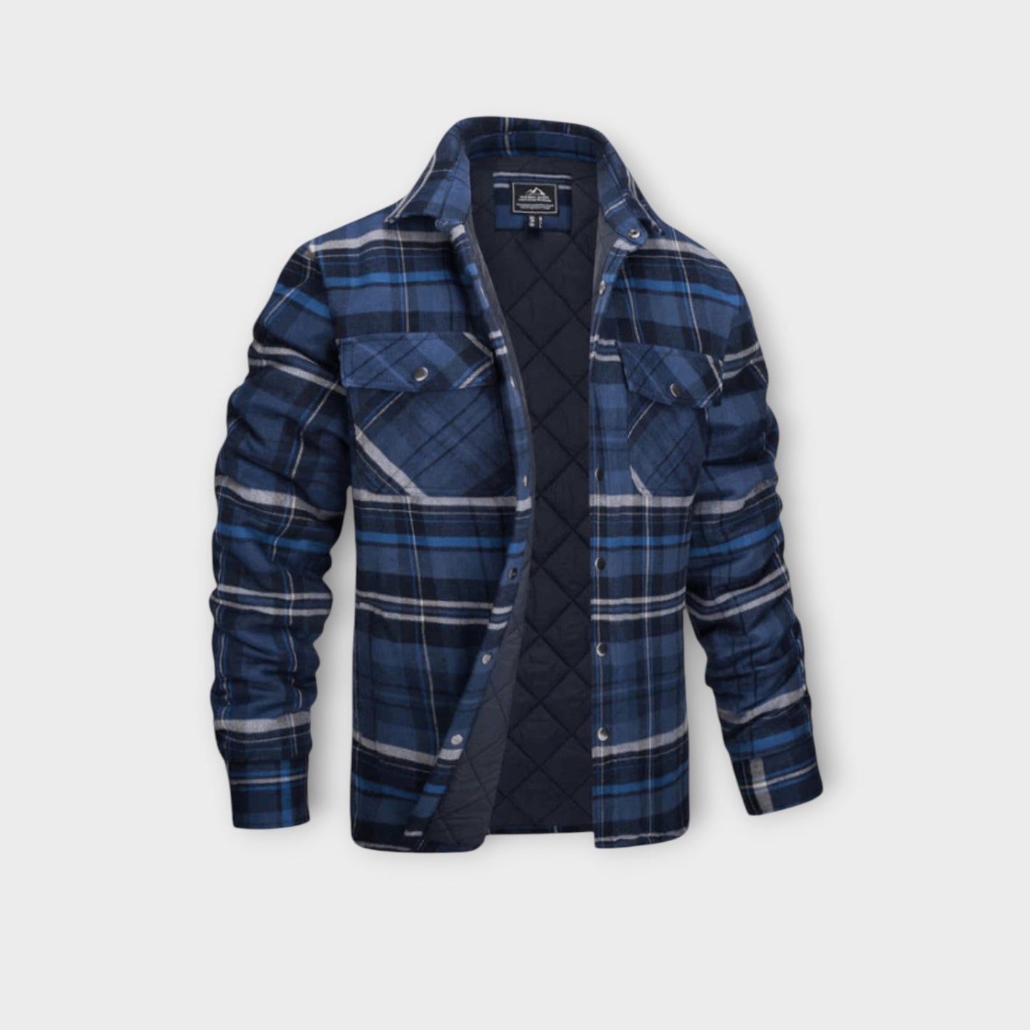 Herren Winterjacke gefüttert mit Karo-Flanell | leicht, warm und vielseitig