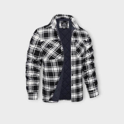 Herren Winterjacke gefüttert mit Karo-Flanell | leicht, warm und vielseitig