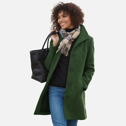 Damen Wollmantel – Zeitloser Wintermantel