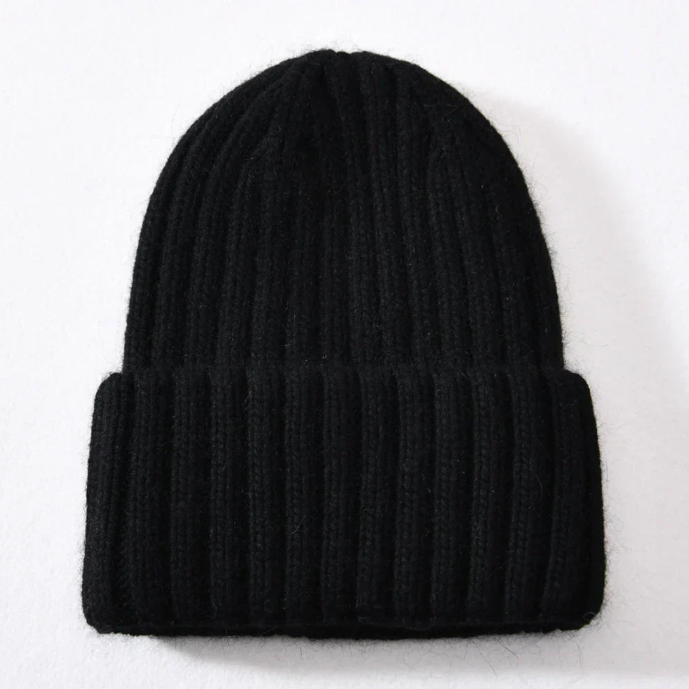Rib Knit Beanie Damen | Stylische Wärme für kalte Tage