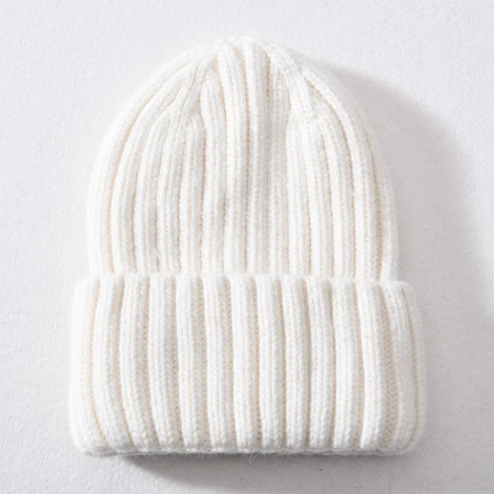 Rib Knit Beanie Damen | Stylische Wärme für kalte Tage
