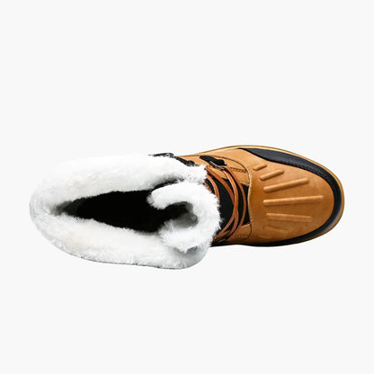 Herren Winterstiefel | Robuste Schnürboots mit Gummisohle für kalte Tage
